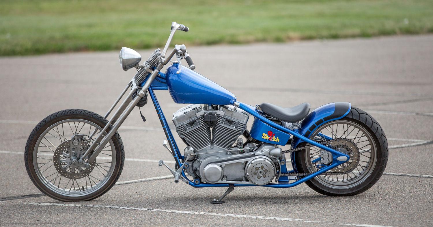 Custom Built Albright Bikes Custom Harley Springer Chopper For Sale