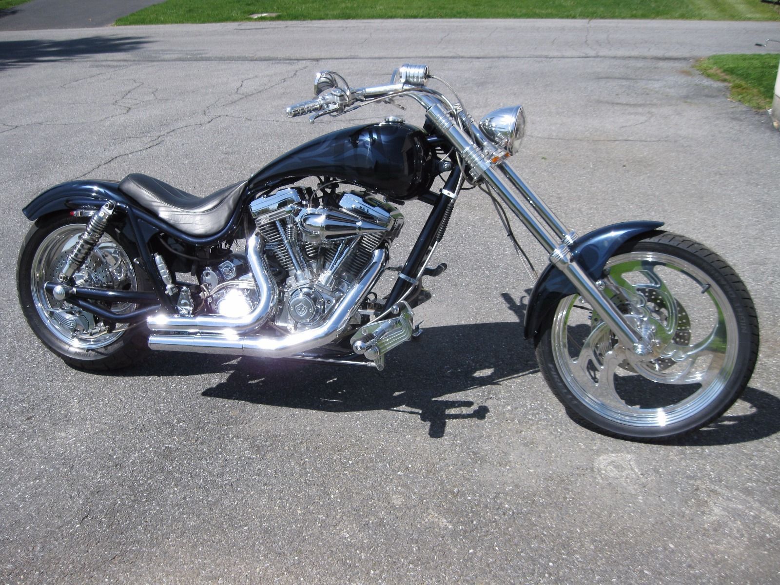 2001 bourget bike works KRUZER 113 C.U. S&S RUBBER MOUNTED for sale