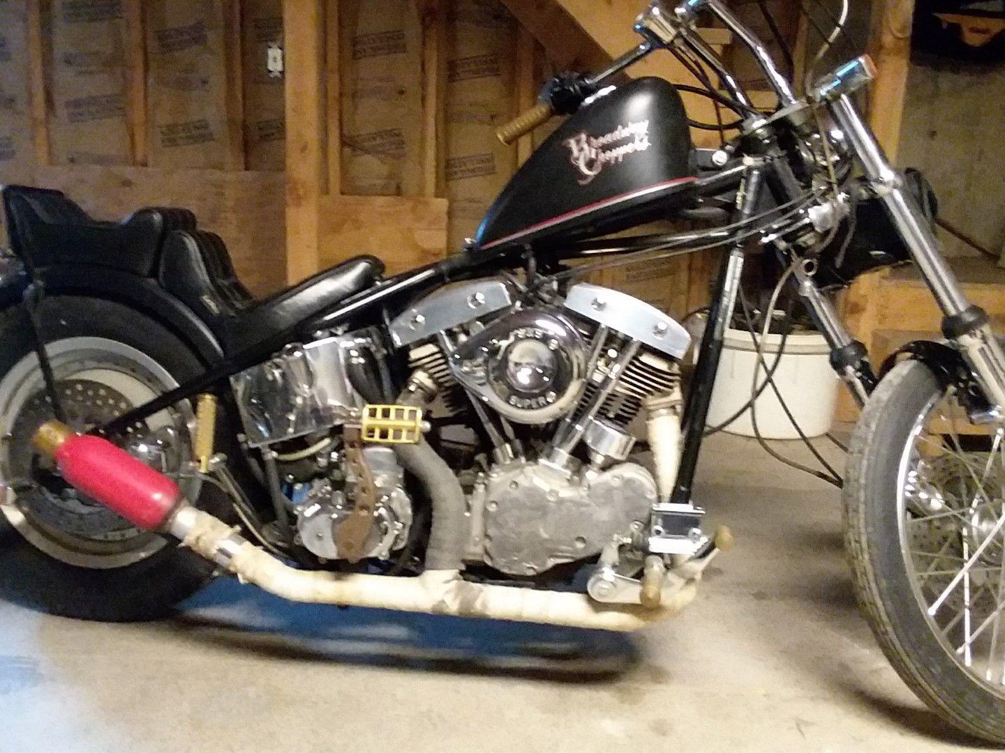 rigid shovelhead chopper for sale