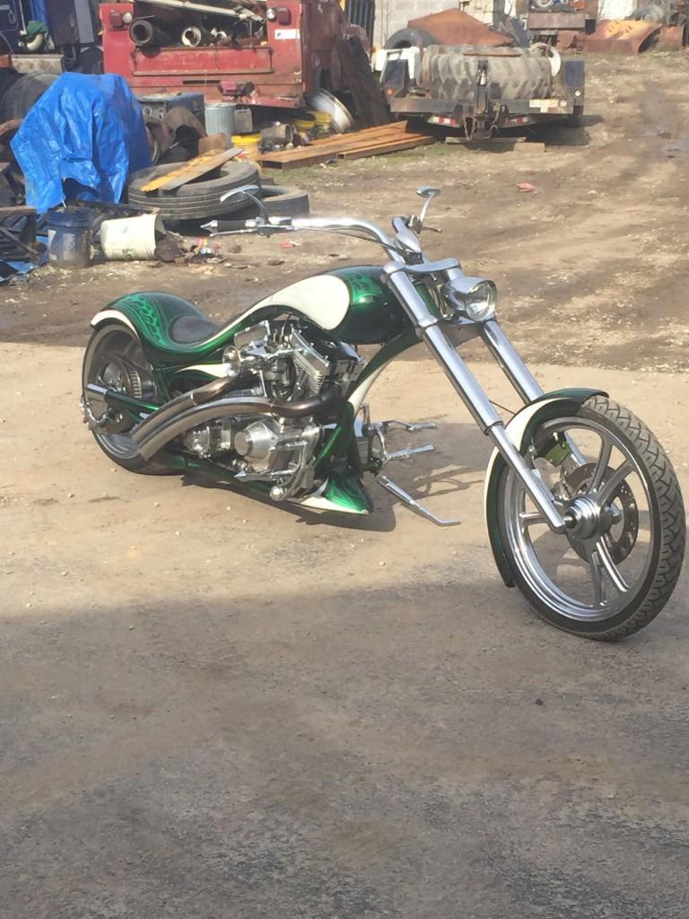 2006 Eddie Trotta custom Rigid Chopper Motorcycle