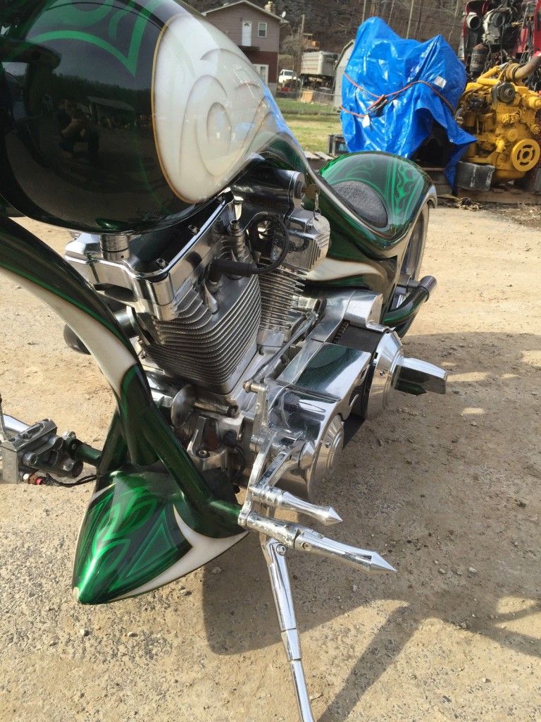 2006 Eddie Trotta custom Rigid Chopper Motorcycle