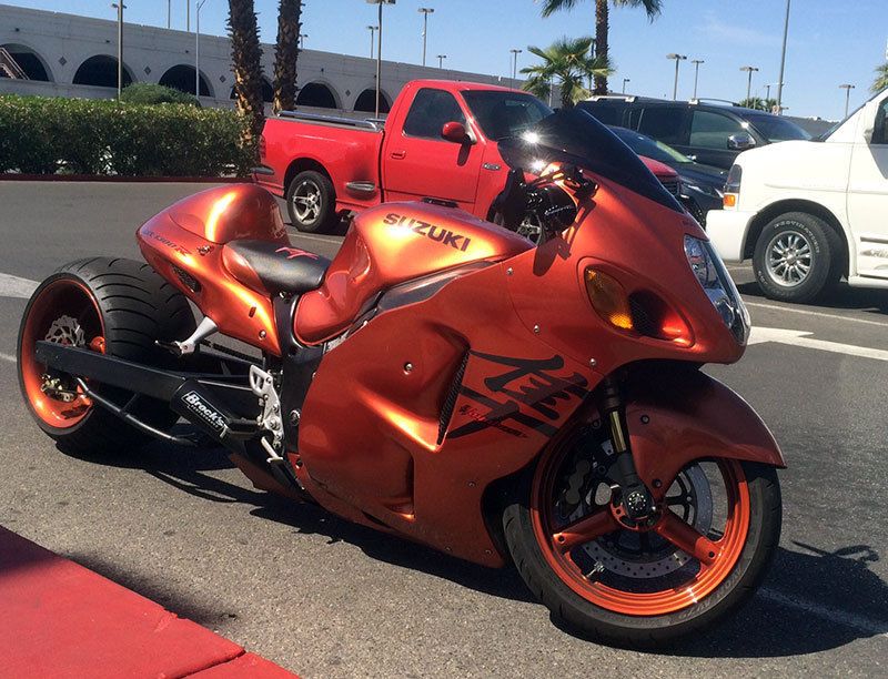 2003 Suzuki Hayabusa GSX1300R custom swing arm