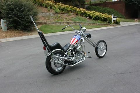 1980 Harley Davidson &#8220;captain America&#8221; Theme Chopper for sale