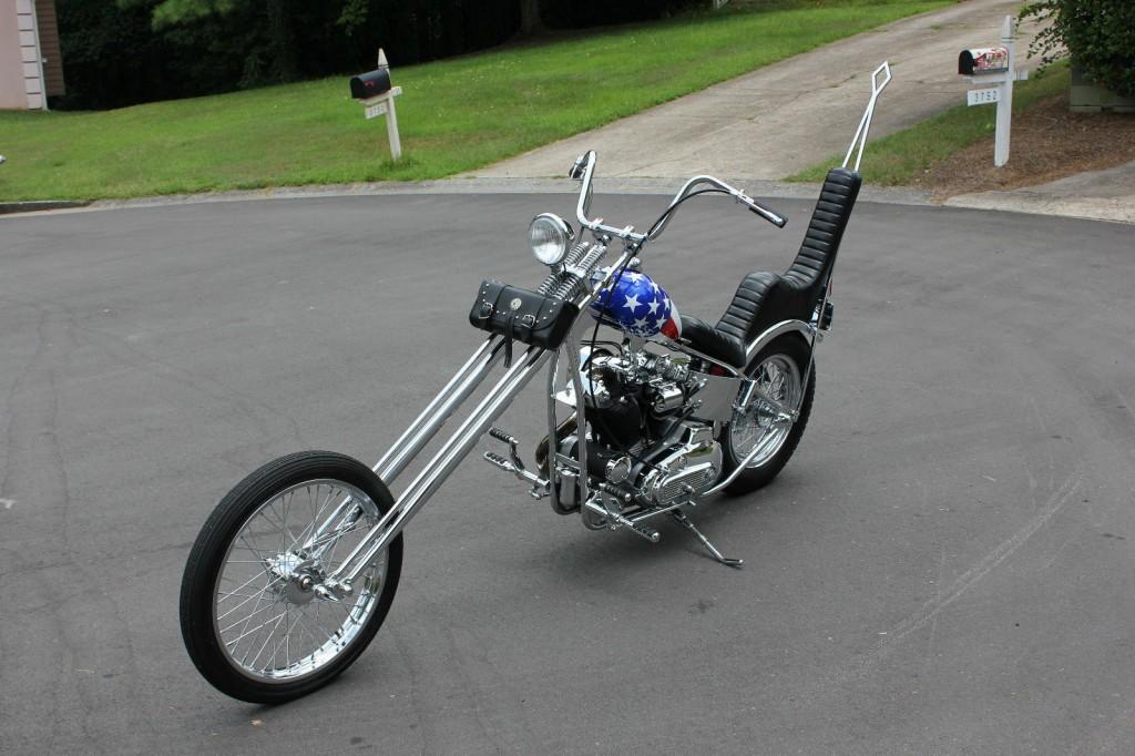 1980 Harley Davidson "captain America" Theme Chopper for sale