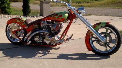 2001 Custom Pro Street Chopper with air ride Suspension for sale