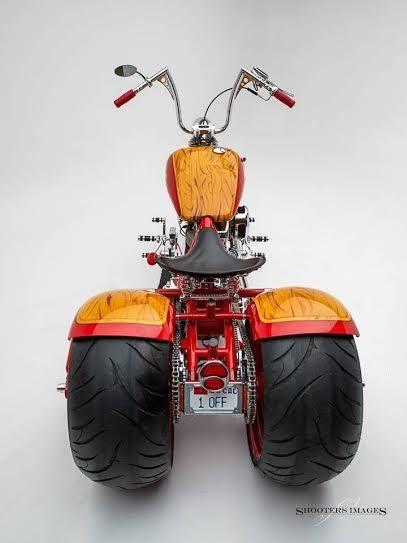 2014 Custom HOT ROD Bobber Trike Little RED Express