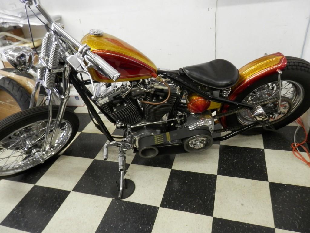 2015 Custom Harley-Davidson motorcycle