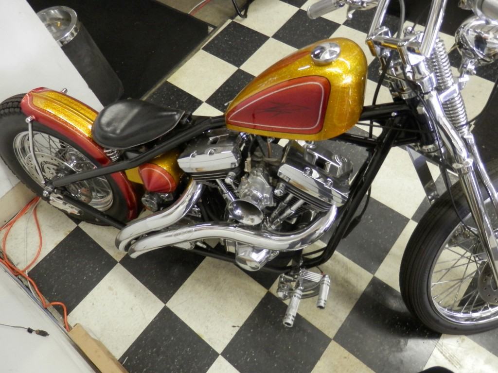 2015 Custom Harley-Davidson motorcycle