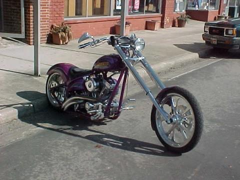 2002 Custom Chopper Motorcycle S&amp;S 124 Sidewinder 5 Speed BAKER for sale
