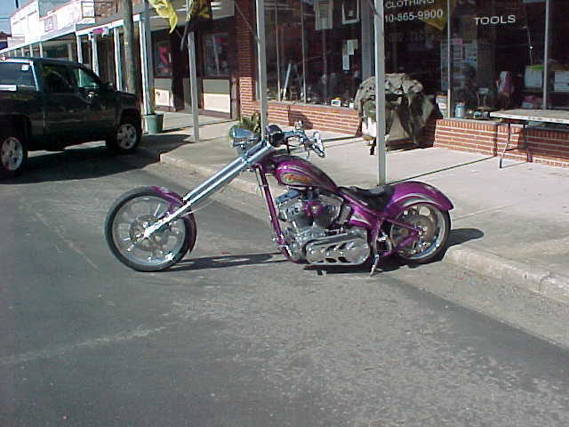 2002 Custom Chopper Motorcycle S&S 124 Sidewinder 5 Speed BAKER