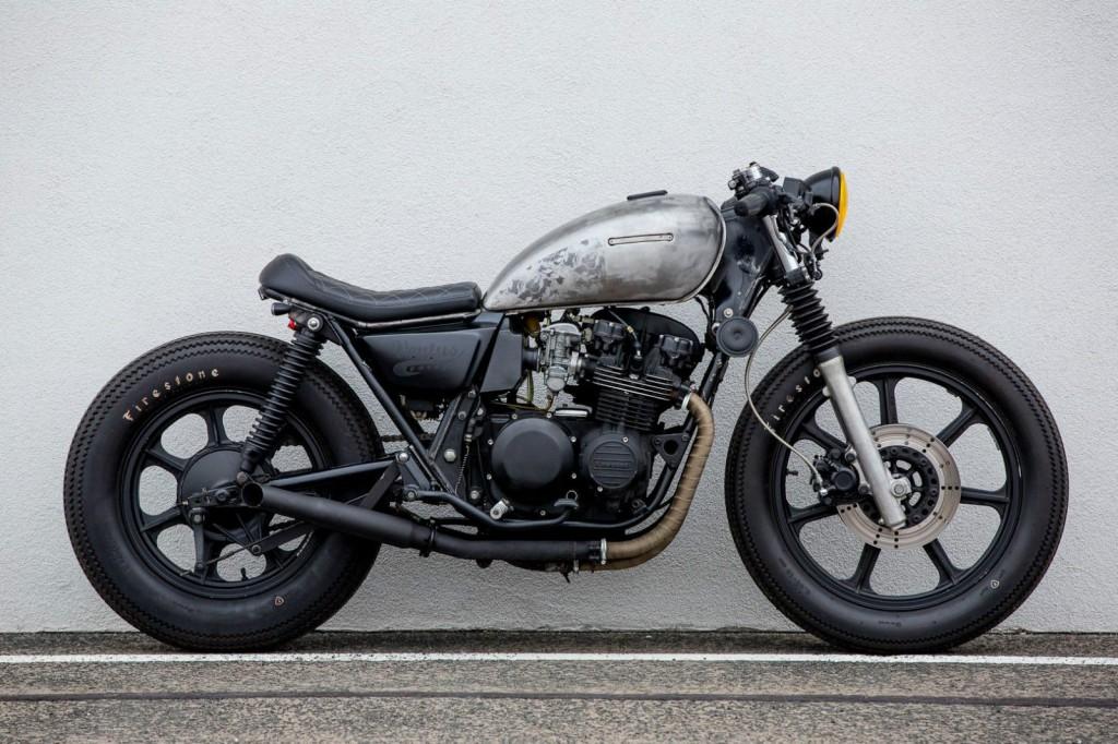 1986 Kawasaki KZ550 custom cafe racer for sale triumph bonneville bobber wiring diagram 