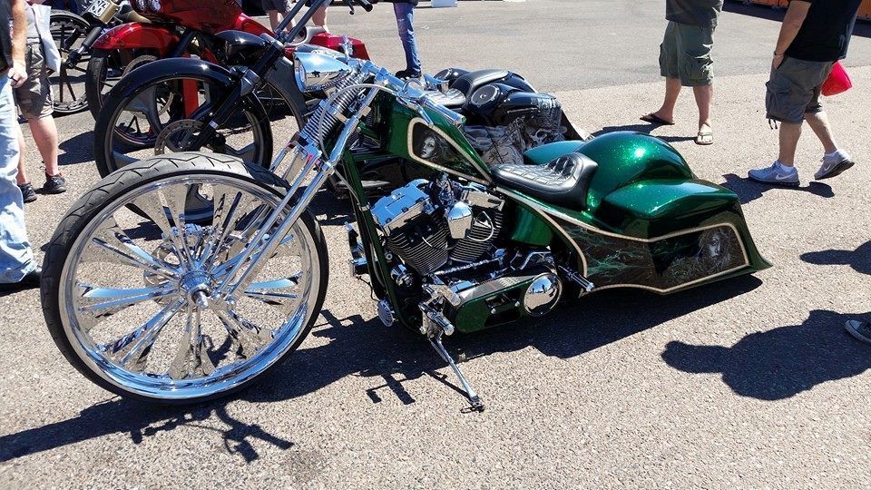 2015 Filthy McNasty Custom Chopper Bagger Conversion SOFTAIL for sale