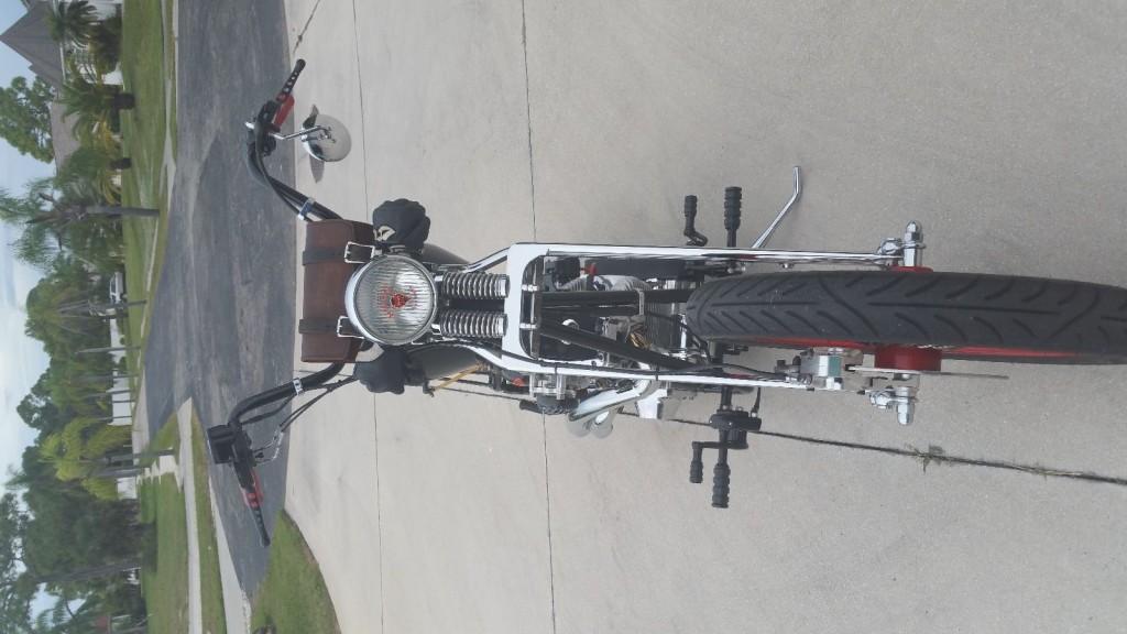 2012 Custom Hard Tail Springer Chopper