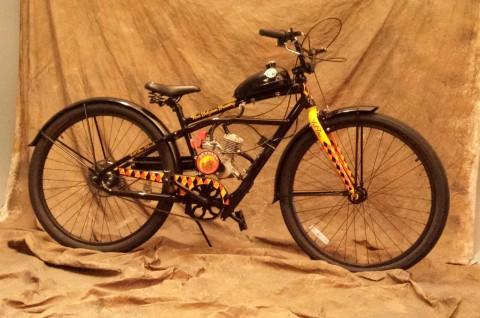2013 Collectable Fat Tire Bicycle W/motor kit for sale
