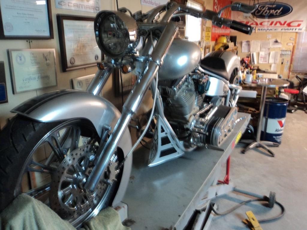 2004 Prostreet Motorcycle Pro One 250 Frame S&S Super 124 EVO Prowler 6 Speed