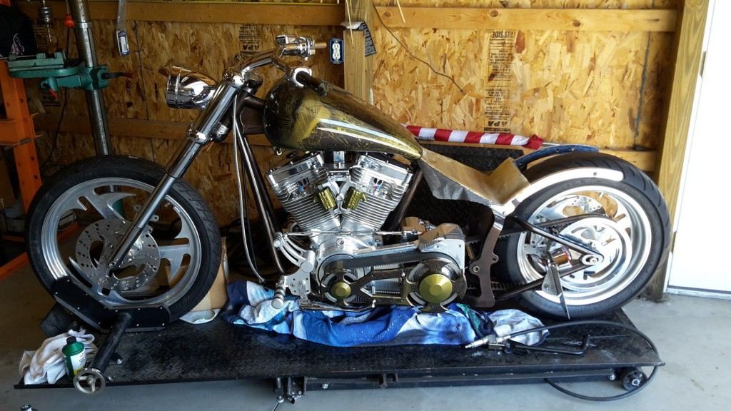 2004 Custom Softtail Motorcycle build