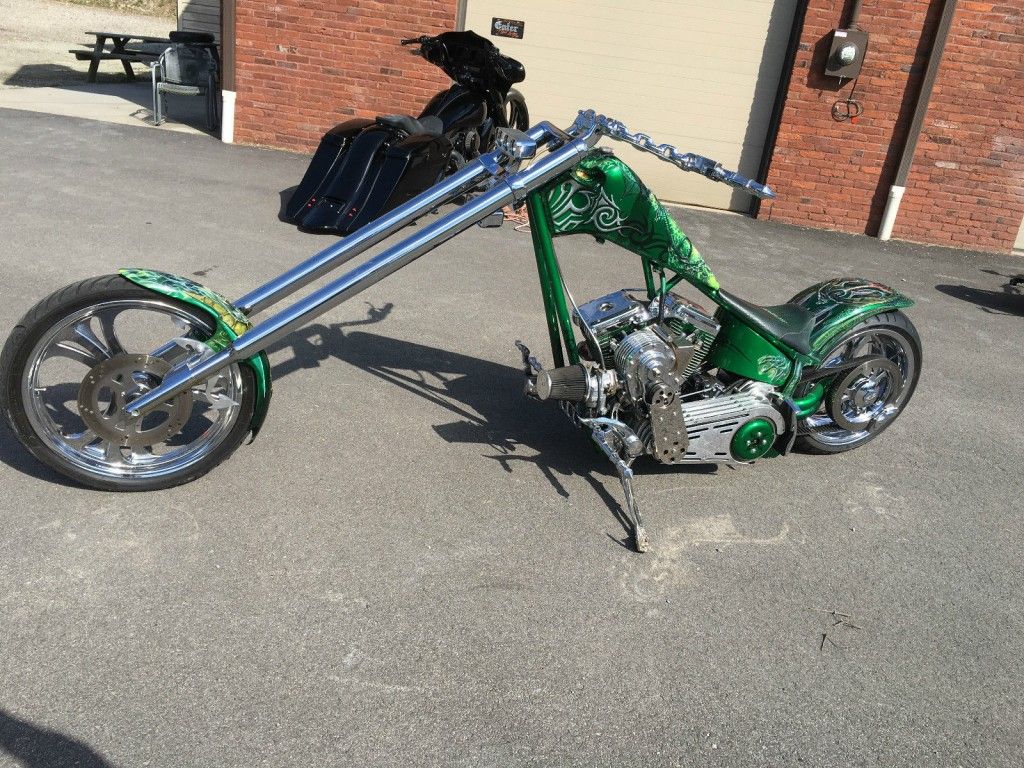 2002 Custom Supercharged Harley Chopper for sale