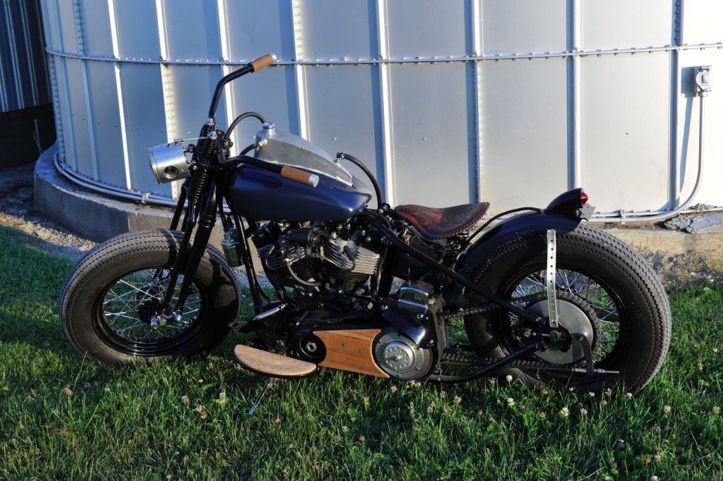 Custom 1978 Harley Davidson shovelhead Bobber
