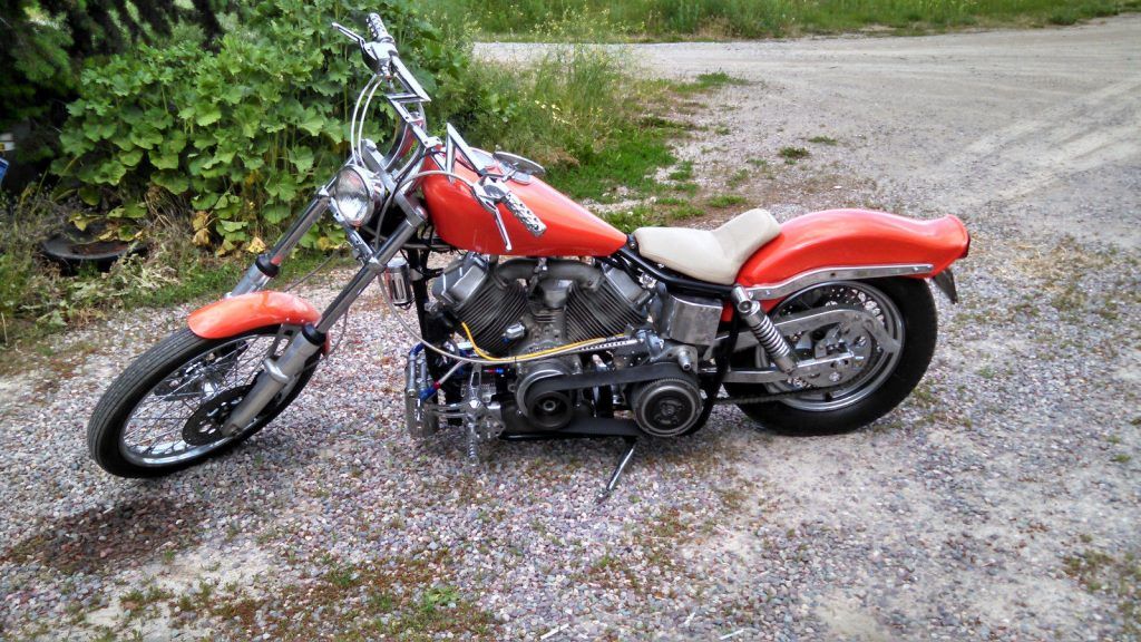 VERY RARE 1994 Custom Built Motorcycles Chopper