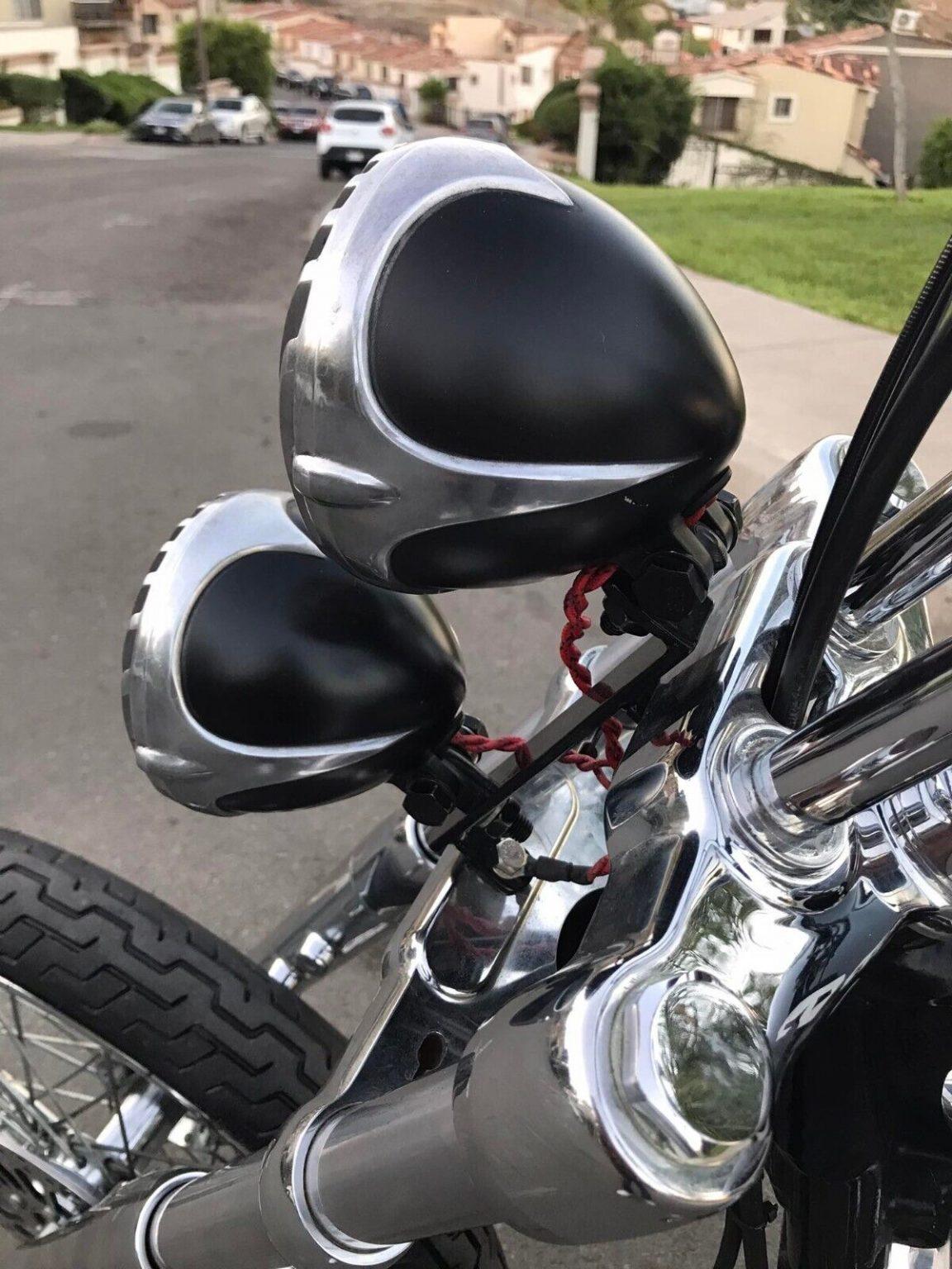 2004 custom built acdc “highway to hell” tribute chopper for sale