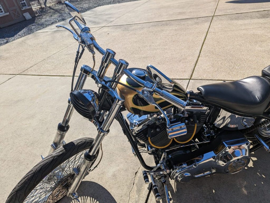 1998 Ultra Groundpounder Chopper Custom Motorcycle Just Finished BAD A$$ bike
